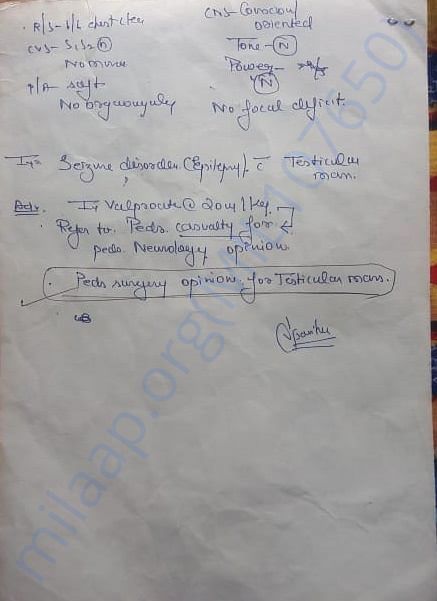 AIIMS OPD prescription 2