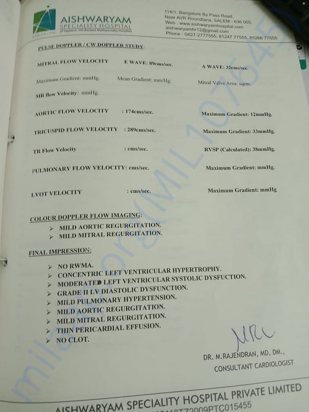 Medical Report1