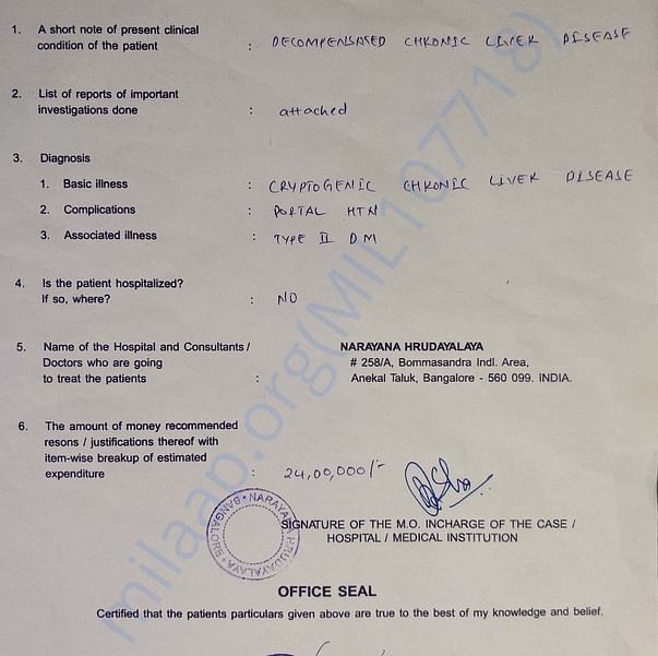 Medical Report