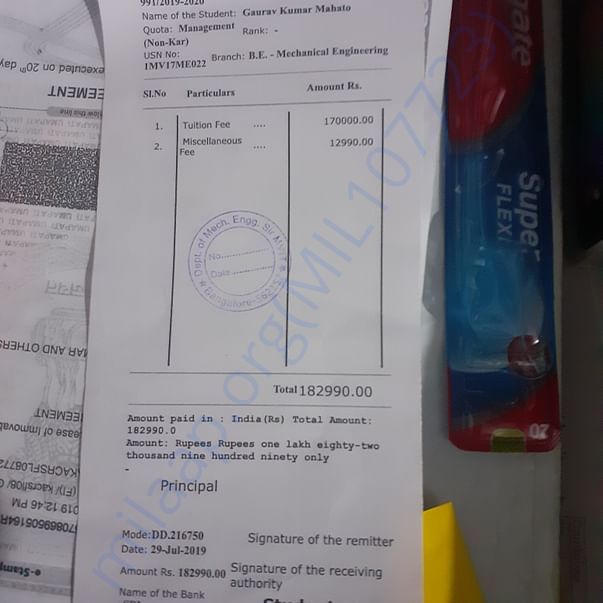 Estimation Letter
