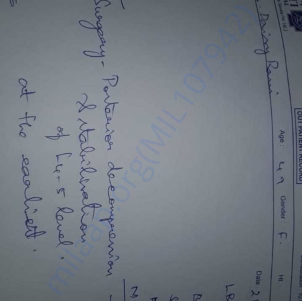 Medical Report