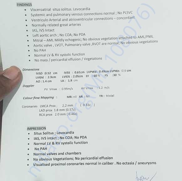 Medical Report