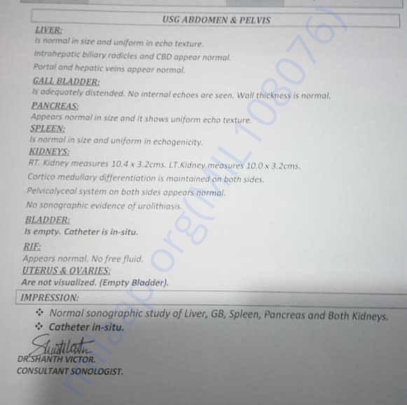Medical Report