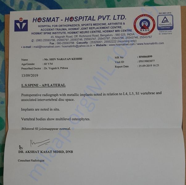 Medical Report