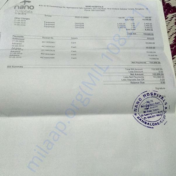 Medical Bill
