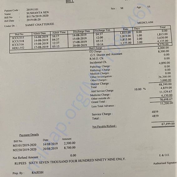 Medical Bill