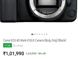 Help A Passionate Photographer To Buy DSLR Camara