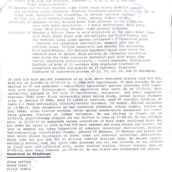 Medical Report