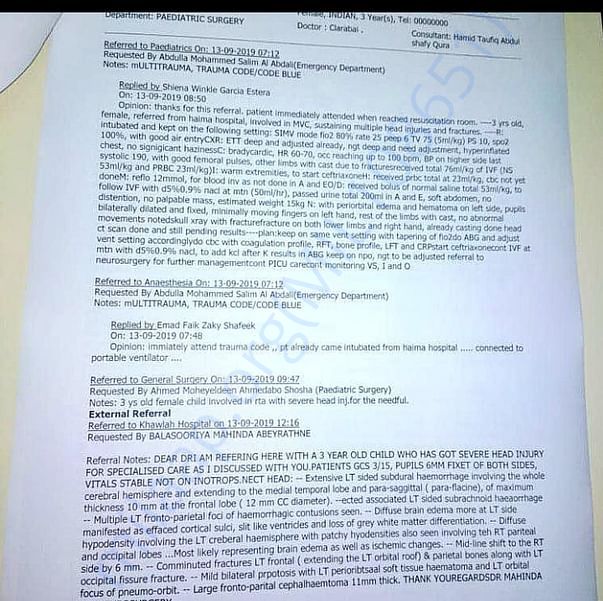 Medical Report