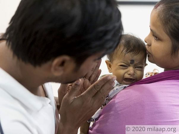 This Mother Can't Even Comfort Her Baby Girl Who's In Severe Pain