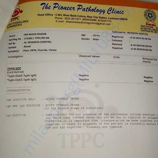 Medical Report