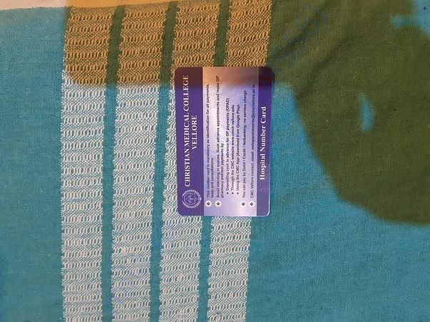 Vellore Hospital Card