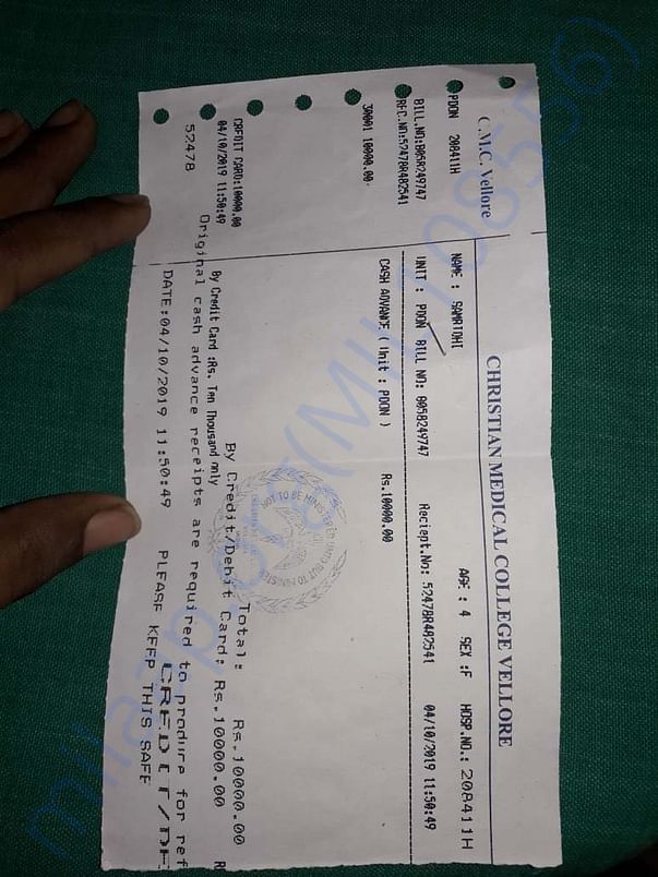 Admission fee