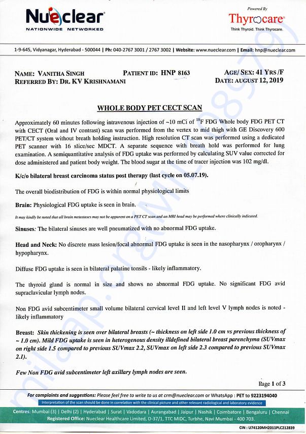 Medical Report