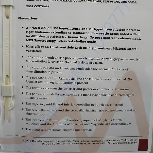 Medical Report