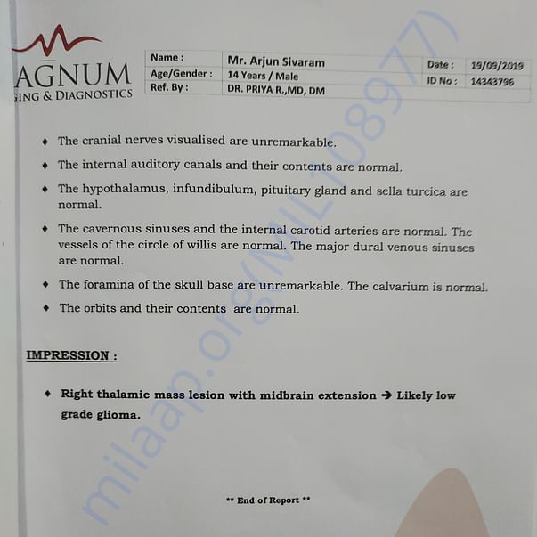 Medical Report