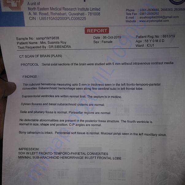 Medical Report