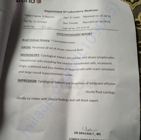 Medical Report