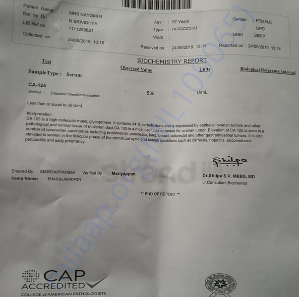 Medical Report