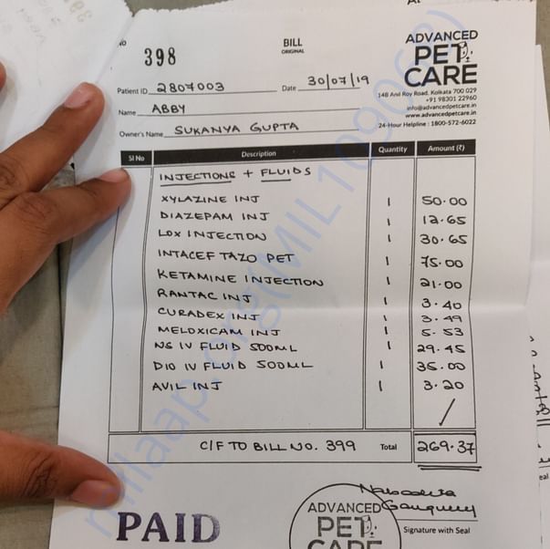 Medical Bill
