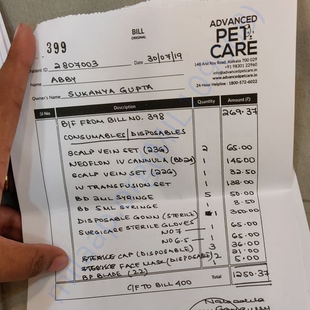 Medical Bill