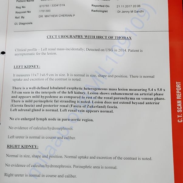 Medical Report
