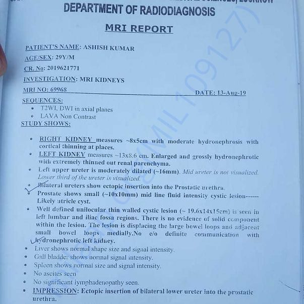 Medical Report