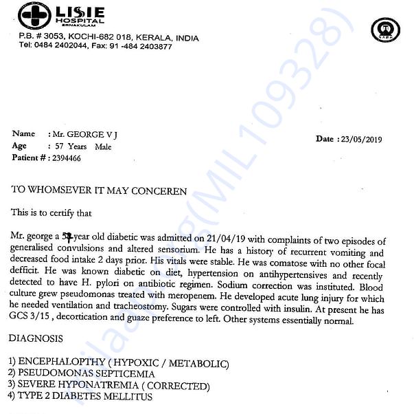 Medical Report