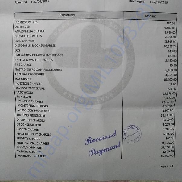 Medical Bill