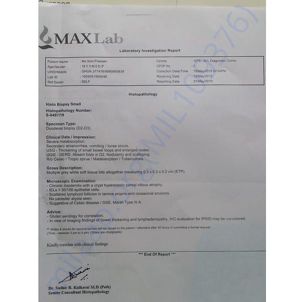 Medical Report