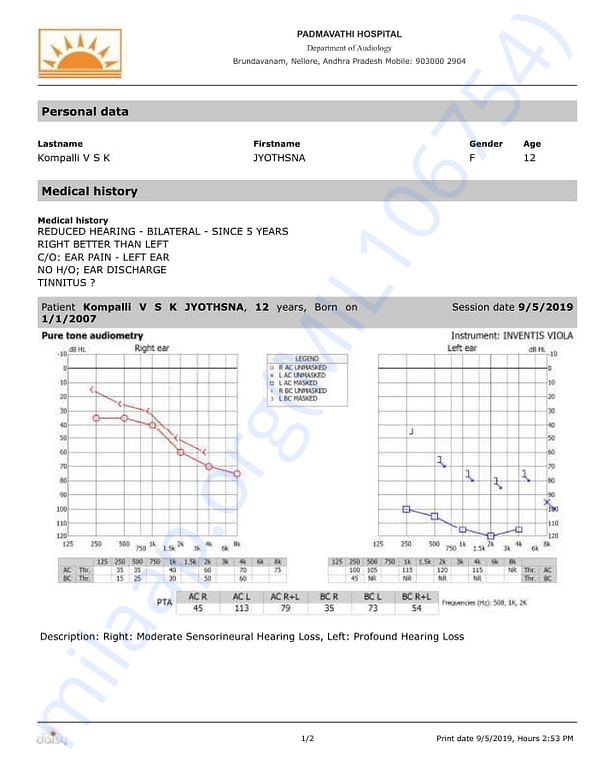 MEDICAL REPORT