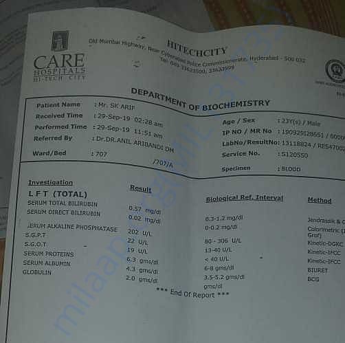 Medical Report
