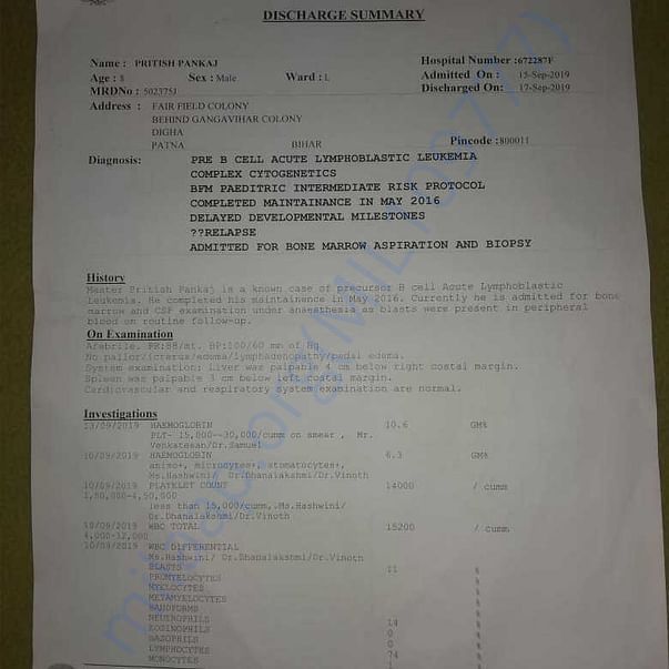 Medical Report