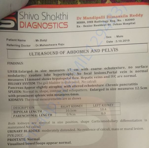 Medical Report