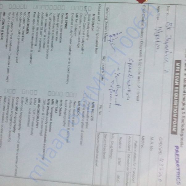 Medical Report