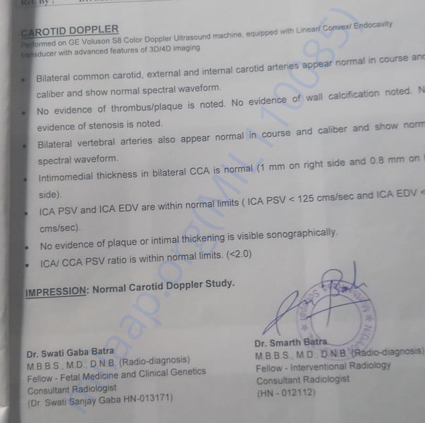 Medical Report
