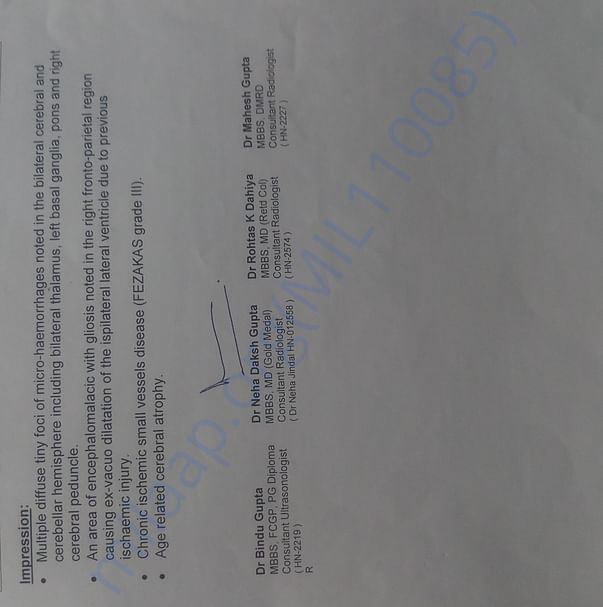 Medical Report