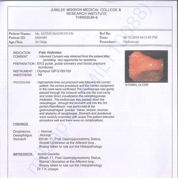 Medical Report