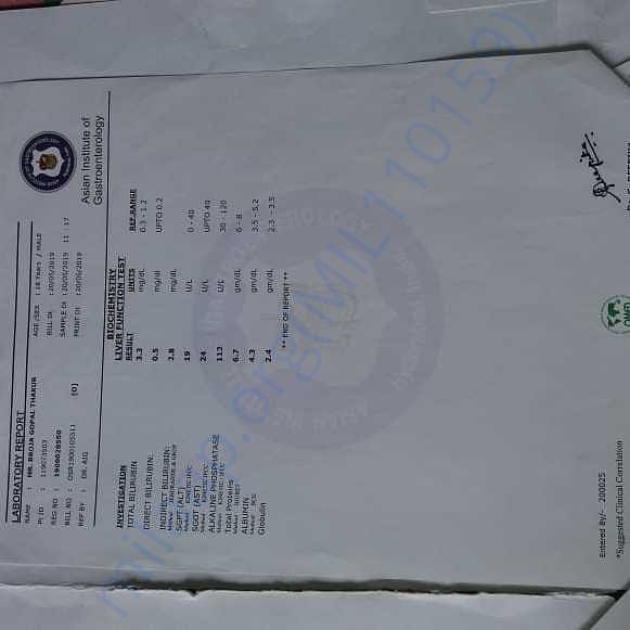 Medical Report