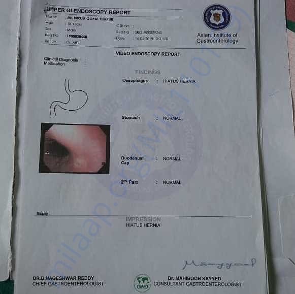 Medical Report