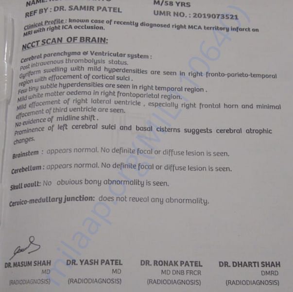 Medical Report