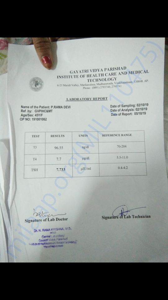 Thyroid reports