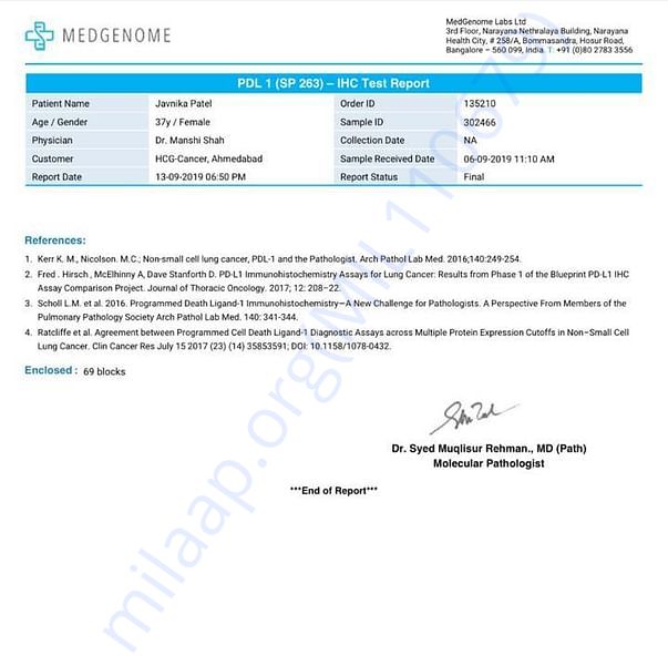 Medical Report