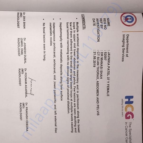 Medical Report