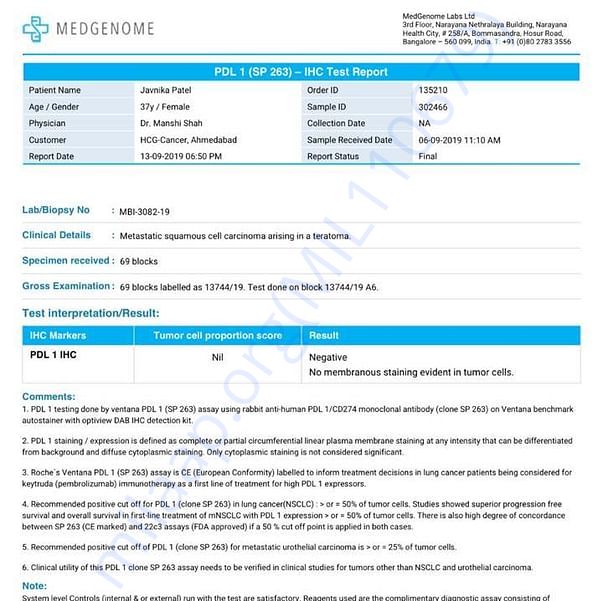 Medical Report