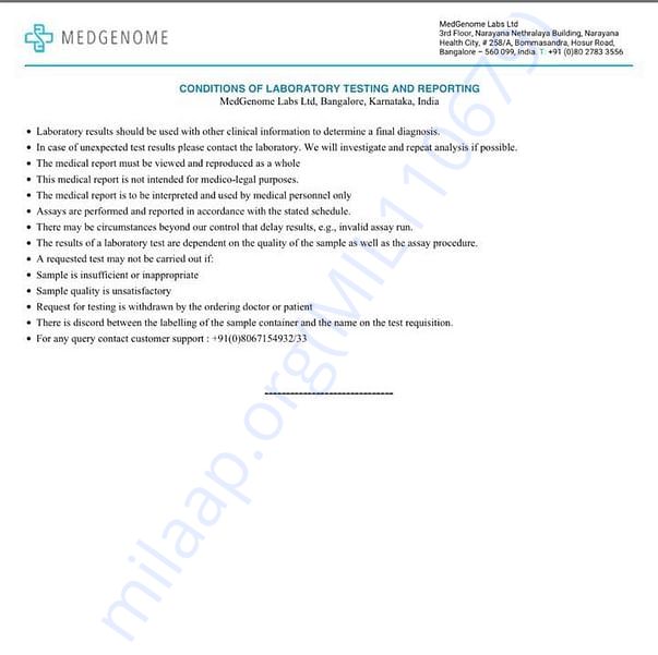 Medical Report