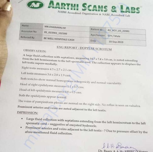 Medical Report