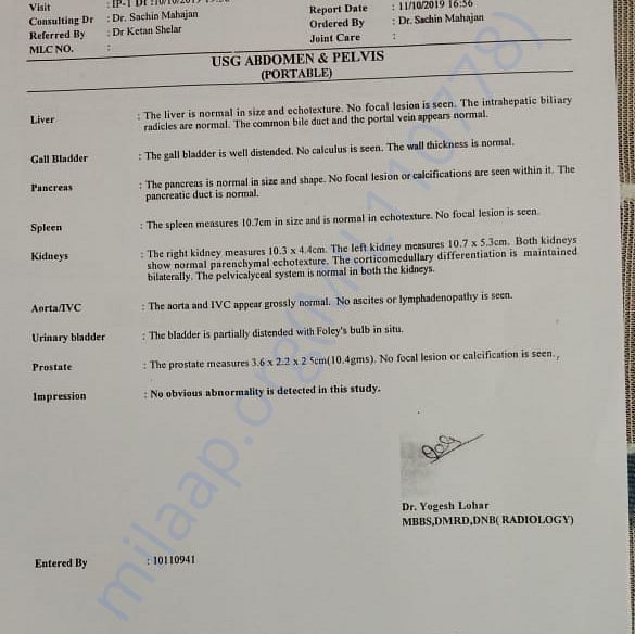 Medical Report