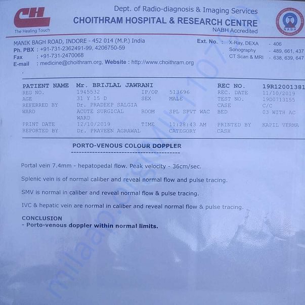 Medical Report