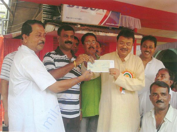 CHIEF MINISTER FLOOD RELIEF FUND DONATION